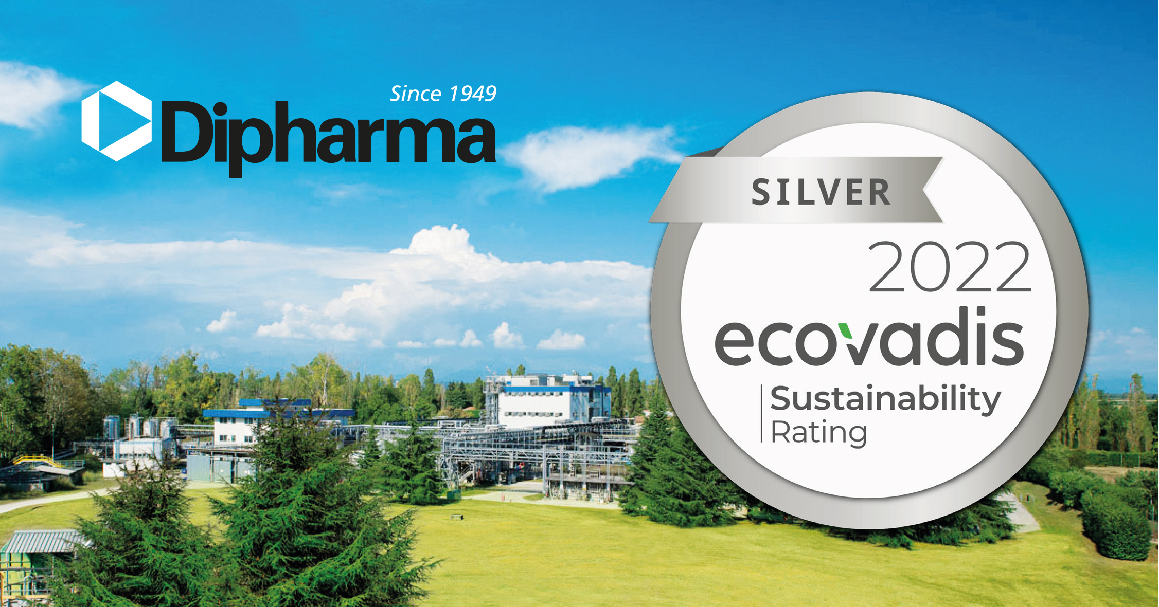 Dipharma receives EcoVadis Silver Medal